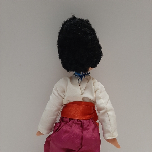 🍒 VINTAGE Folk Dress Plastic Doll Boy / Man Slavic Outfit - Picture 6 of 14